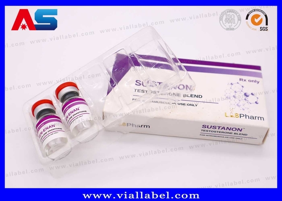 Embalaje de ampollas de plástico personalizable para inyecciones farmacéuticas 10 ml Caja