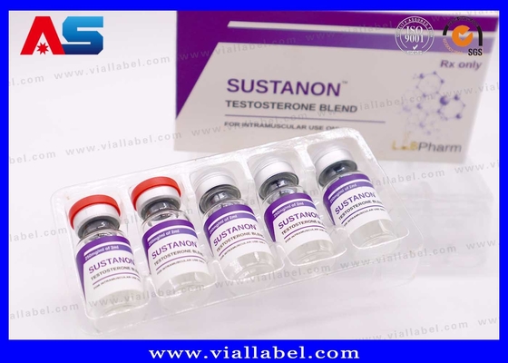 Embalaje de ampollas de plástico personalizable para inyecciones farmacéuticas 10 ml Caja