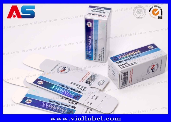 Luxury Laser & Embossed Paper Box para frascos de prueba Enan de 10 ml Solución de embalaje farmacéutico de alta gama