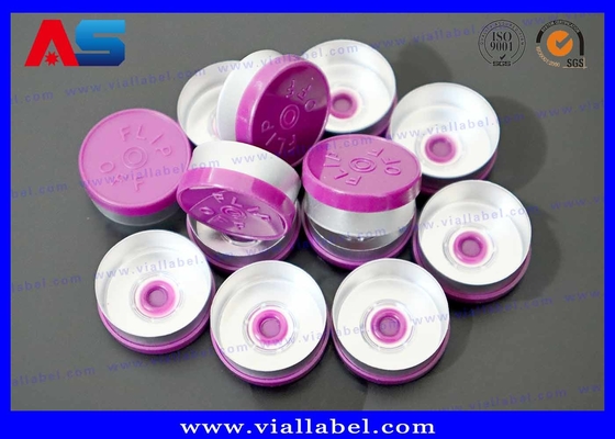 Capa de vial de aluminio y plástico de 20 mm personalizable Multicolor Ecológico Opciones de desgarro completo y parcial