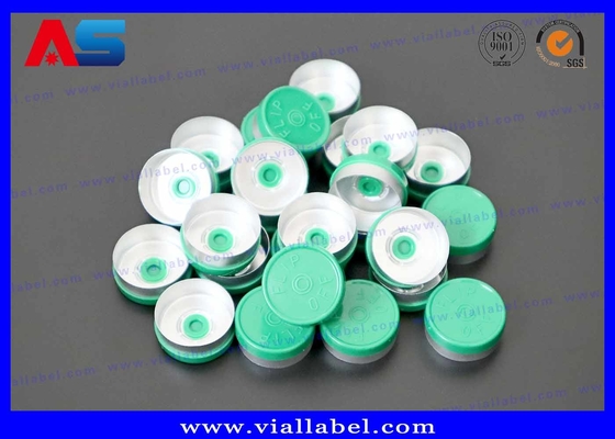 Capa de vial de aluminio y plástico de 20 mm personalizable Multicolor Ecológico Opciones de desgarro completo y parcial