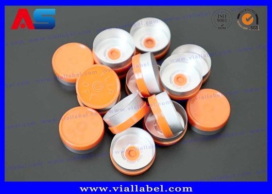 Capa de vial de aluminio y plástico de 20 mm personalizable Multicolor Ecológico Opciones de desgarro completo y parcial