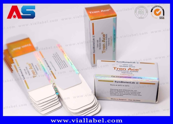 Cajas de embalaje personalizadas de vial de 10 ml. Impresión holográfica e impermeable de primera calidad. Más de 12 años de experiencia.