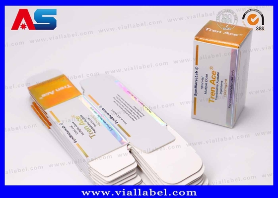 Cajas de embalaje personalizadas de vial de 10 ml. Impresión holográfica e impermeable de primera calidad. Más de 12 años de experiencia.