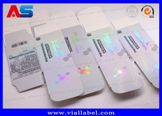 Caja de vial de 10 ml de calidad con características de seguridad holográfica Embalaje farmacéutico a prueba de alteraciones. Certificado ISO 9001 y FSC, más de 12 años de experiencia en exportación global.