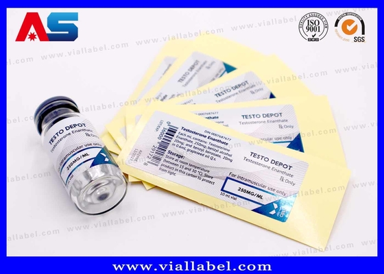 Etiquetas adhesivas sólidas para viales de alta calidad para uso médico y de laboratorio 2 ml / 10 ml