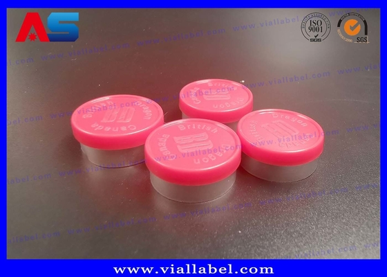 Capas de aluminio y plástico personalizadas (13 mm/20 mm) Logotipo farmacéutico grabado y palabras