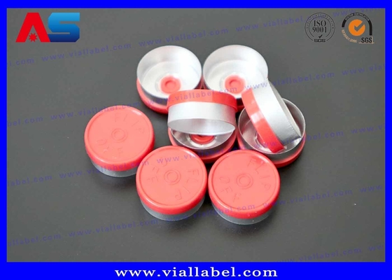 Capas de aluminio y plástico personalizadas (13 mm/20 mm) Logotipo farmacéutico grabado y palabras