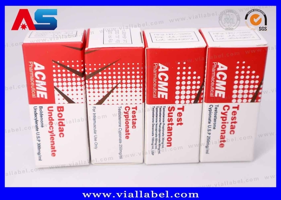 Soluciones de embalaje de viales farmacéuticos impresos personalizados de primera calidad con NFC para viales de 2 ml a 20 ml