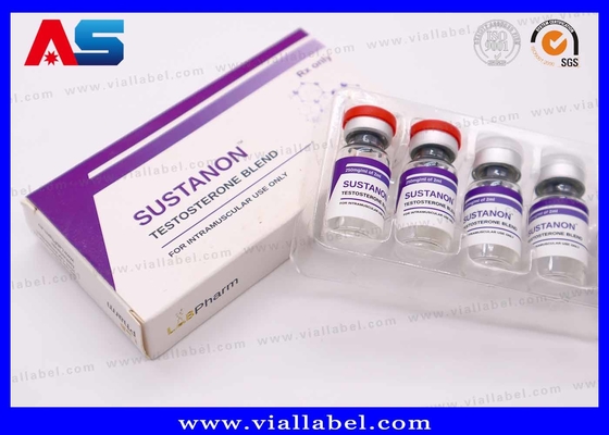 LabPharma Farmacéutica Imprimida Caja de papel de 10 ml y etiqueta de la botella con kit de vial