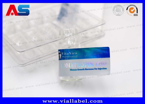 Etiquetas de vial de péptidos duraderos para recipientes de 2 ml con dibujo personalizado Servicio de diseño gratuito MOQ 100pcs