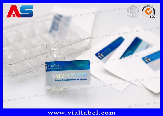Etiquetas de vial de péptidos duraderos para recipientes de 2 ml con dibujo personalizado Servicio de diseño gratuito MOQ 100pcs