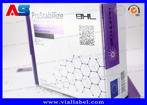 Vial de inyección de tirzepatida (2 vial x 2 ml) Caja de cartón para culturismo