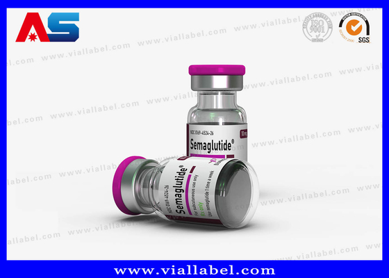 Cajas de vial de BPC de alta calidad de piptido y etiquetas Impresión MOQ 500 Precios directos de fábrica