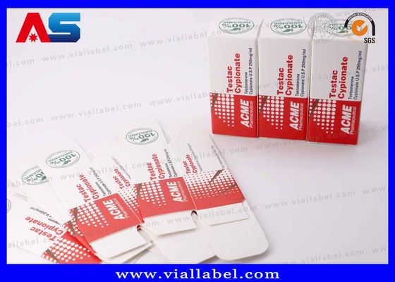 Impresión de cajas de viales de 10 ml de ACE Pharmaceutical para péptidos de pérdida de peso Sema, Reta, Tirze