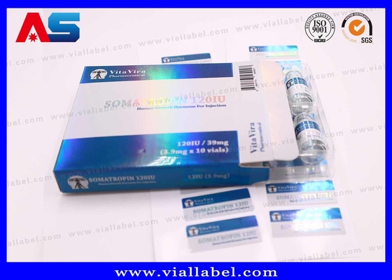 Etiquetas personalizadas para viales de péptidos, pegatinas impresas para viales de 2 ml para botellas de vidrio de péptidos