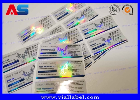 Etiquetas personalizadas para viales de péptidos, pegatinas impresas para viales de 2 ml para botellas de vidrio de péptidos