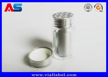 Botellas de plástico de 50 ml para tabletas Botellas de píldoras grandes farmacéuticas Botellas de píldoras de plástico transparentes