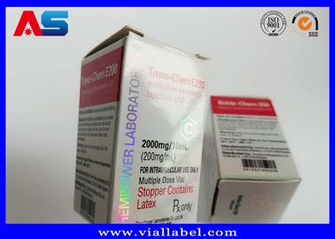 250 g de polvo de péptidos 10 ml Envases para viales Impresión a medida Envases para medicamentos impermeables