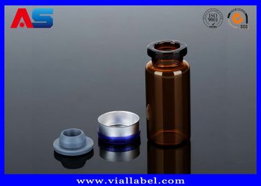Capa de plástico de aluminio de color blanco, 10 ml de química Capa de botella de aluminio