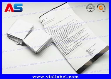 Impresión de folletos personalizados médicos con folletos de papel plegados con texto profesional