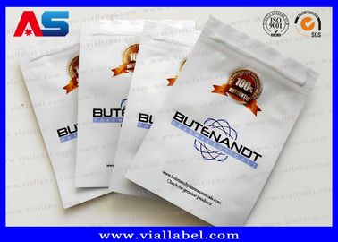 Tamaños personalizados Bolsas de papel de aluminio fino / Bolsa de cerradura - Bloqueo para píldoras orales de péptidos farmacéuticos