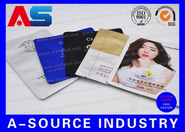 Bolsas con cerradura de papel de aluminio sello térmico personalizado impreso Bolsas de embalaje de papel de aluminio vuelva a cerrar SGS ISO 9001