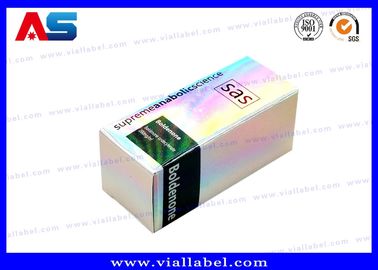 Cajas para viales Holográficos Cajas pequeñas para viales de 10 ml / Cajas de embalaje farmacéutico ecológico