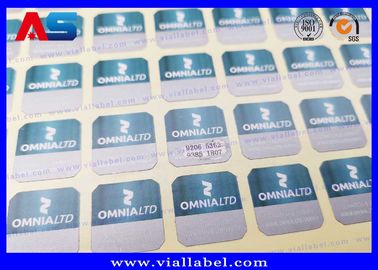 Adhesivo de código de seguridad personalizado para farmacias de 2 cm de ancho