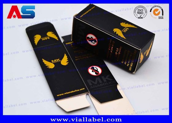 Cajas de viales de láser GEP de 10 ml Cajas de embalaje de culturismo de colores Pantone profesionales Cajas de envío pequeñas