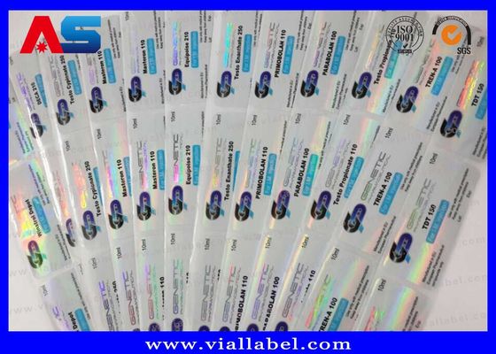 Etiquetas ePeptidees de la botella del holograma del laser