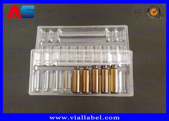 Soma tropin Hcg 2 ml 3 ml 10 ml Vial de vidrio Embalaje en ampollas de plástico para vial de péptidos