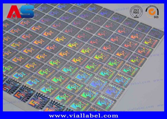 Código QR a prueba de manipulación Número de serie Adhesivos holográficos 3D Adhesivos de seguridad holográficos
