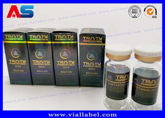 CMYK que imprime 10ml Vial Labels For Glass Medicine de encargo embotella