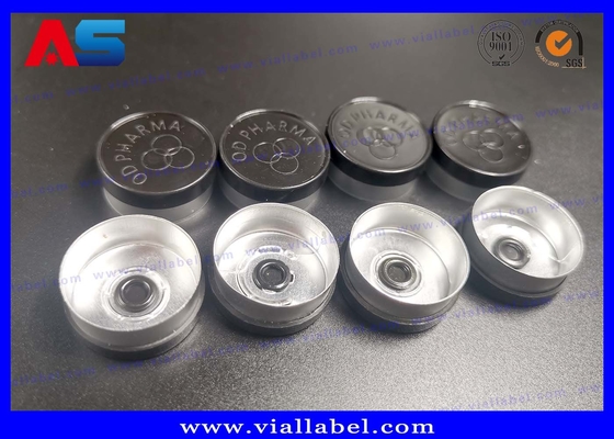 Pequeña botella de cristal ambarina 22m m de par en par 50m m de los frascos 10mL altos con el lacre del dropper