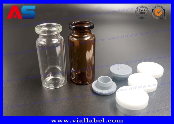 Vial de 10 mL Botellas Púrpura Capitalizador grabado Diseño personalizado para estériles Farmacia vial capitalizador