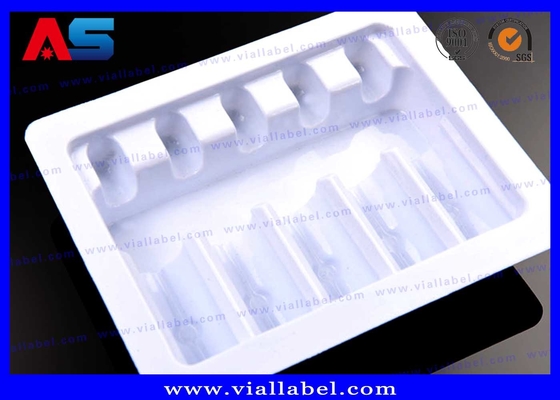 Envases personalizados de ampollas de medicamentos para botellas de vidrio farmacéuticas / botellas de penicilina con ampolla transparente