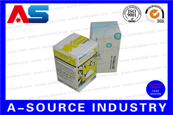 Cajas para vial de 10 ml de cartón para pruebas de laboratorio