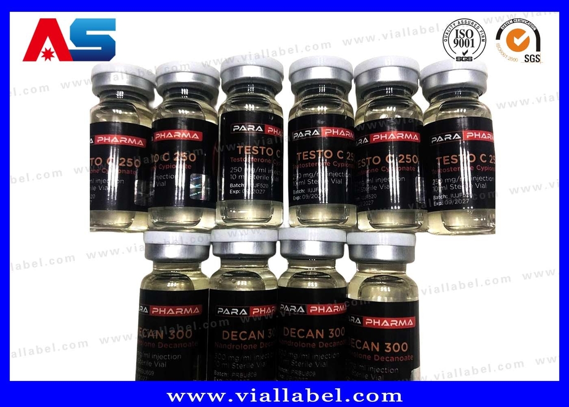 PARA PHARMA Etiquetas de botellas pequeñas Impresión, etiquetas de 10 ml para frascos de vidrio Diseño personalizado