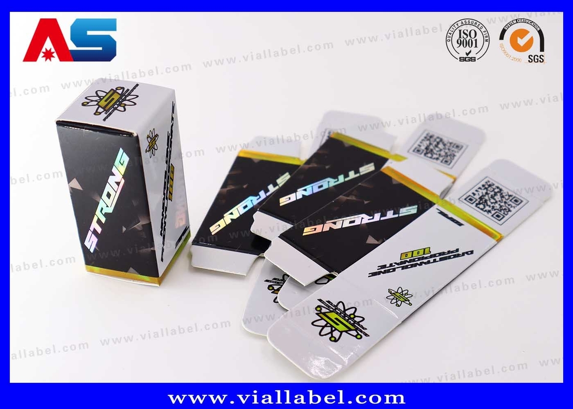 Caja de papel para inyecciones 10 ml Para YK11 4 mg 50 tabletas, Impresión de cajas de frascos para inyecciones personalizadas