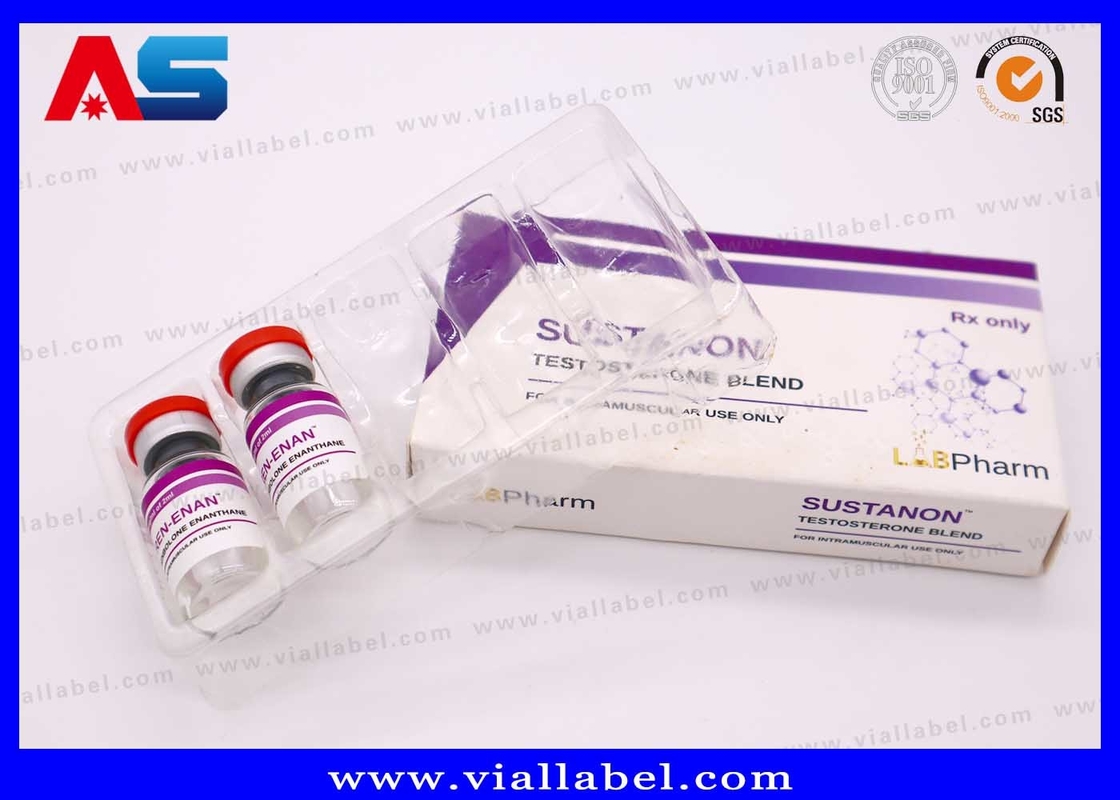 Embalaje de ampollas de plástico personalizable para inyecciones farmacéuticas 10 ml Caja