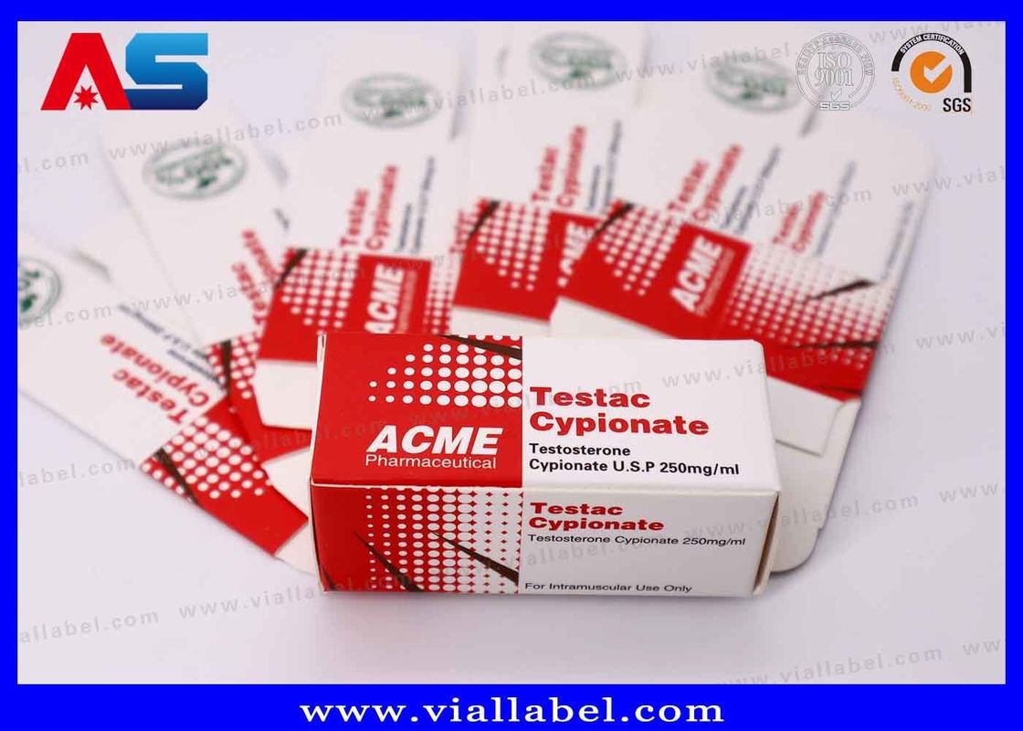 Impresión de cajas de viales de 10 ml de ACE Pharmaceutical para péptidos de pérdida de peso Sema, Reta, Tirze