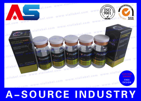 Prescripción 10ml Vial Labels Bodybuilding Mix, etiquetas adhesivas de la etiqueta engomada para las botellas 10ml