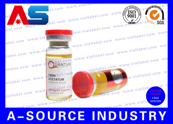 Suero 10ml Vial Labels Design Pharmaceutical Packaging para las botellas estéril del propionato de la testosterona de la inyección