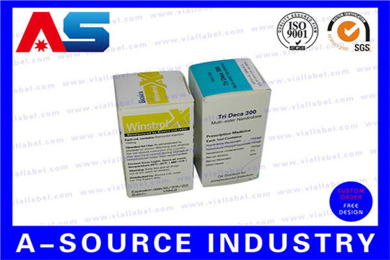 Impresión regular olográfica modificada para requisitos particulares de las cajas/de las cajas de almacenamiento CMYK del frasco 10ml