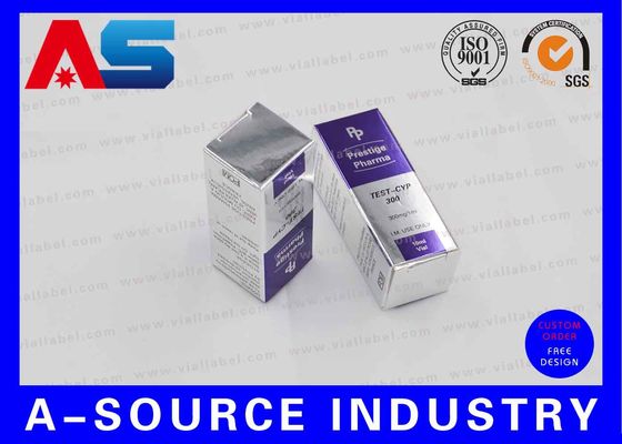 Juegue a hockey shinny las cajas farmacéuticas de plata de la hoja 10mL para los ePeptidees del edificio del músculo BRITÁNICOS