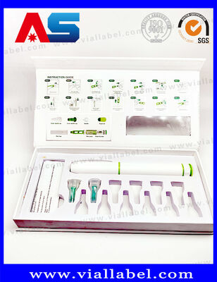 Caja Vacía Synedica Kit Para Un Bolígrafo Inyector Cartucho de 3ml 12 Agujas y Un Folleto