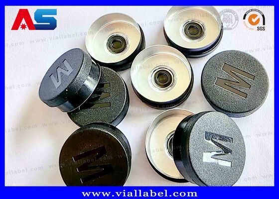 Capacitaciones de frascos con tapa de 20 mm impresas a medida. Fabricante de sellos de frascos farmacéuticos OEM. Capacitaciones de botellas de inyección a prueba de manipulación.