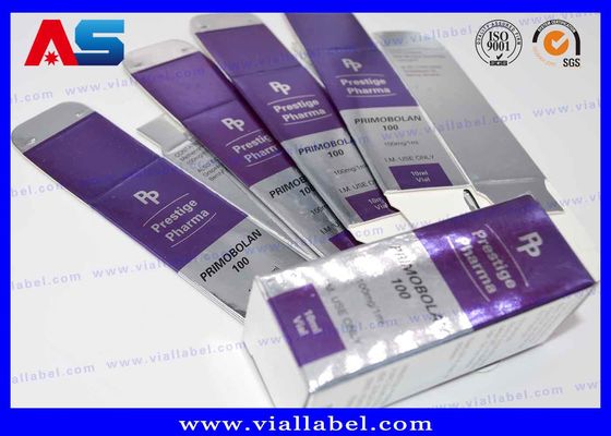 Etiquetas ePeptidees farmacéuticas de la botella de los laboratorios nobles adhesivos fuertes para los frascos inyectables 10ml