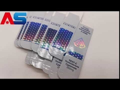 Cajas de viales de 10 ml con holograma 3D